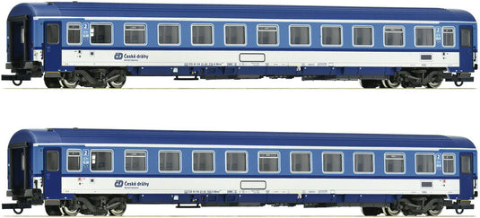 HOゲージ 客車 Roco ロコ CD Eurofima Bmz形 2両セット Era VI Eurofima wagon type Bmz DC