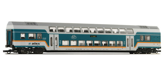 HOゲージ 客車 Roco ロコ Alex 2等 2階建客車 Era VI AC Alex 2nd class double decker car
