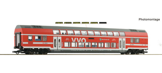 HOゲージ 客車 Roco ロコ DB AG DBpza 2階建付随車 Era VI Dosto supplementary car DBpza of the DB AG AC