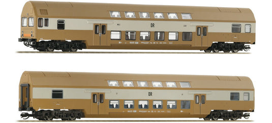 TTゲージ 客車 Roco ロコ DR Double decker carriage Era IV DC