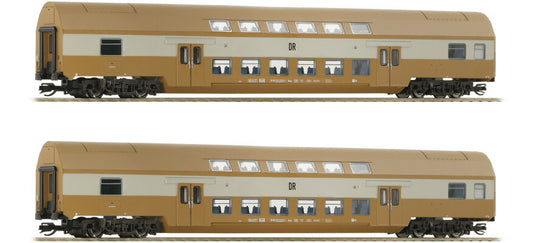 TTゲージ 客車 Roco ロコ DR Double decker carriage Era IV DC Function Decoder