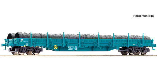 HOゲージ 鉄道模型 Roco ロコ FS Stake wagon of the FS era V VI Power system DC