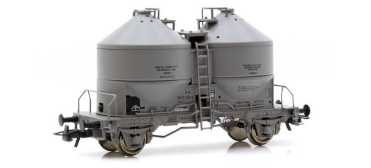 HOゲージ 鉄道模型貨車 Roco DB サイロ貨車 Ucs909 Era IV DC