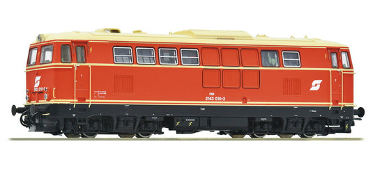 HOゲージ 鉄道模型 ディーゼル機関車 Roco ロコ Oebb Rh 2143 Era IV with sound DC DCC