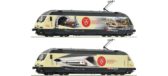 HOゲージ 鉄道模型 電気機関車 Roco ロコ SBB 175 Years of Swiss Railways 460 019-3 DC