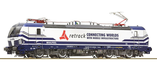 HOゲージ 鉄道模型 Roco VTG/Retrack 電気機関車 193 817-4 Era VI DC