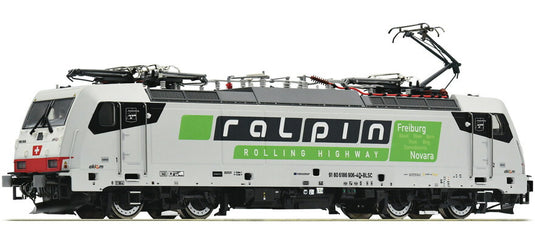 HOゲージ 鉄道模型 Roco SBB/Ralpin 186 Crossrail 電気機関車 Era VI DC