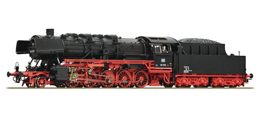 HOゲージ 鉄道模型 Roco DB Class 50 1751 蒸気機関車 Era III Sound DCC