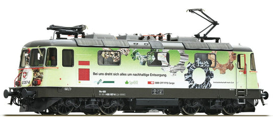 HOゲージ 鉄道模型 Roco ロコ SBB Cargo Electric locomotive Re 420 Era VI DC