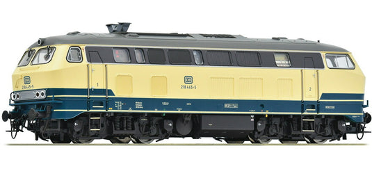HOゲージ 鉄道模型 ディーゼル機関車 ロコ Roco DB 218 445 5 Era IV Diesel locomotive 218 445 5 DC
