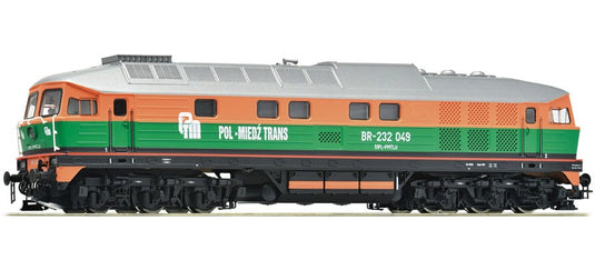 HOゲージ 鉄道模型 Roco PMT Diesel locomotive Br 232 049 Era V-VI DC