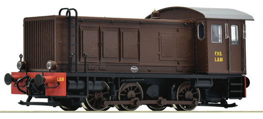 HOゲージ 鉄道模型 Roco FVS ディーゼル機関車 L.D.61 Era III-IV DC