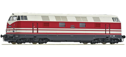 HOゲージ 鉄道模型 Roco DR Class 118 158-4 ディーゼル機関車 Era IV DC