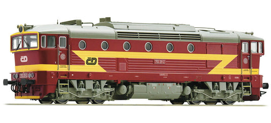 HOゲージ 鉄道模型 ディーゼル機関車 Roco CD 753 211-2 Era V DC