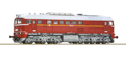 HOゲージ 鉄道模型 Roco ロコ CSD Diesel locomotive T 679.1 era IV sound Power system DC Digital Decoder DCC