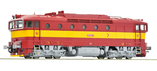 HOゲージ 鉄道模型 Roco ロコ CSD/CD ディーゼル機関車 Rh 754 Era IV V サウンド付 Diesel locomotive Rh 754 CSD/CD DCC