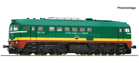 HOゲージ 鉄道模型 Roco ロコ PTKiGK M62 era V VI Diesel locomotive with sound DC Digital Decoder DCC
