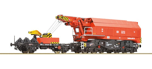 HOゲージ 鉄道模型 Roco ロコ DB AG デジタル鉄道クレーン Era VI サウンド DCC DC