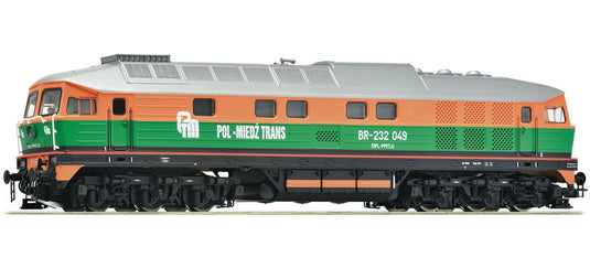 HOゲージ 鉄道模型 Roco PMT ディーゼル機関車 BR 232 049 Era V-VI Sound DC DCC