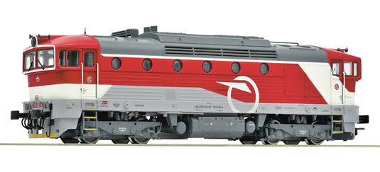 HOゲージ 鉄道模型 ディーゼル機関車 Roco ロコ ZSSK 754 083 4 era VI sound Diesel locomotive 754 083 4 ZSSK VI sound DC DCC