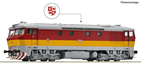 HOゲージ 鉄道模型 Roco CSD T 478 2079 ディーゼル機関車 Era IV Sound DCC