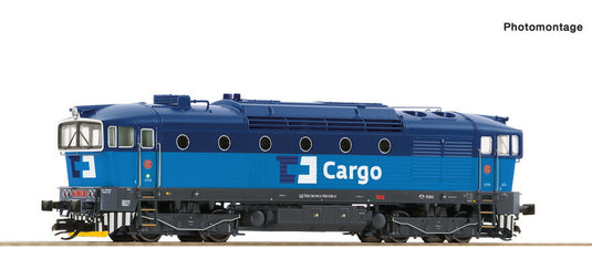 TTゲージ 鉄道模型 Roco ロコ CD Cargo ディーゼル機関車 Rh 750 Era VI サウンド付 Diesel locomotive Rh 750 CD Cargo DCC