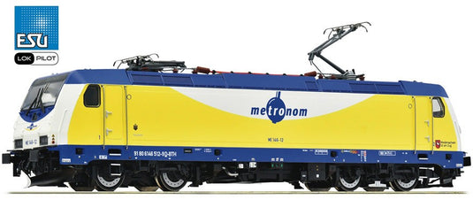 HOゲージ 鉄道模型車両 Roco Metronom ME 146-12 電気機関車 Era VI ESU LokPilot DC