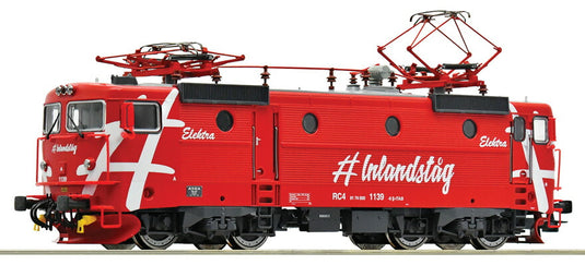 HOゲージ 鉄道模型 電気機関車 Roco Inlandstag RC4 1139 Era VI Sound DC DCC