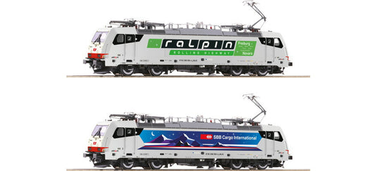 HOゲージ 鉄道模型 電気機関車 Roco ロコ SBB Cargo 186 909 Nightpiercer Era VI sound DC DCC