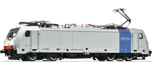 HOゲージ 鉄道模型 Roco Railpool BR 186 電気機関車 Era VI サウンド付 DC DCC