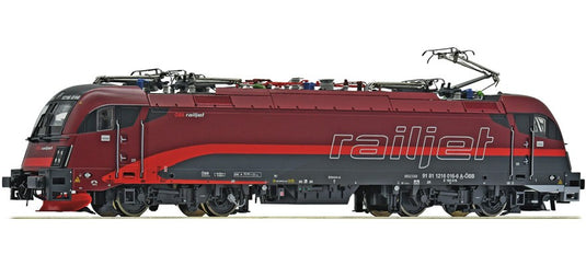 HOゲージ 鉄道模型 Roco Oebb/OEBB Rh 1216 Railjet 電気機関車 Era VI サウンド DCC DC