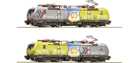 HOゲージ 鉄道模型 Roco Alpha Trains/Rheincargo Class 193 電気機関車 Era VI Sound DCC