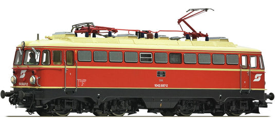 HOゲージ 鉄道模型 電気機関車 Roco ロコ Oebb Rh 1042 Era IV sound DC DCC