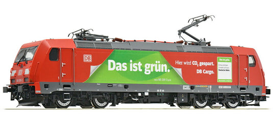 HOゲージ 鉄道模型 Roco ロコ DB AG 電気機関車 BR 185.2 Thats green sound AC Motorola Maerklin B Stock Electric locomotive