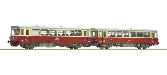 HOゲージ 鉄道模型 Roco ロコ ZSSK Diesel railcar series 810 with trailer Era V DC