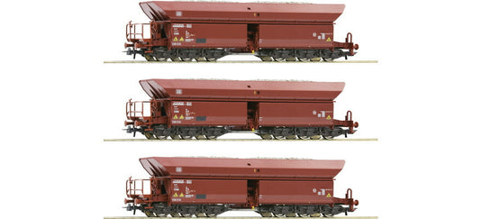 HOゲージ 貨車セット Roco DB 鉱石運搬車 3両セット Era IV DC