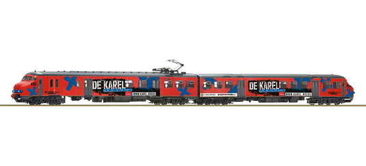 HOゲージ 鉄道模型 電車 Roco ロコ Karel Electric multiple unit plan V 466 era VI with sound DC DCC