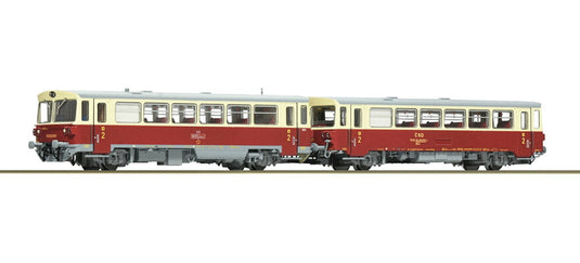 TTゲージ 鉄道模型 Roco CSD M 152 0059 ディーゼルレールカー トレーラー付 Era IV サウンド付 DC DCC