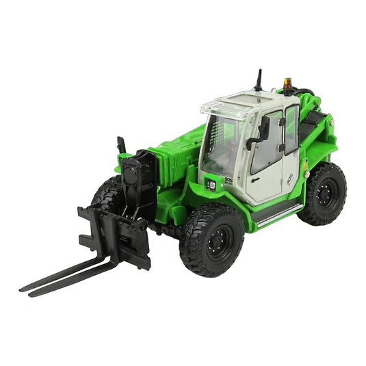 Sennebogen 305 マルチハンドラー テレスコピックトラクター グリーン/シルバー MOVIMENTO TERRA / ROS 1/50 ミニカー 建設機械模型 工事車両