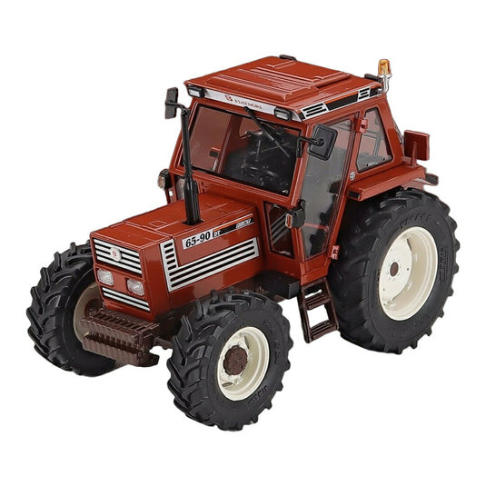 Fiatフィアット 65-90 トラクター Superconfort Cab 4WD 1997 ブラウン 500台限定 / ROS 1/32 ミニカー 農機模型