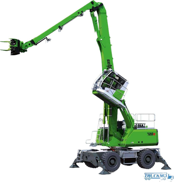 SRL Sennebogen ハンドリングショベル 728 E 432636 農業機械 / ROS 1/50 建設機械模型 工事車両