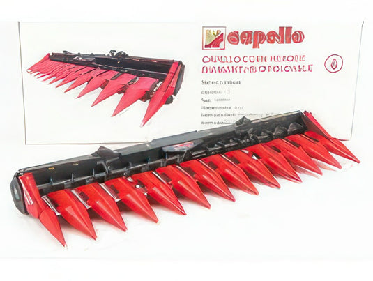 ACCESSORIES   CAPELLO CORN HEADER DIAMANTS HS12 FOLDABLE   RED GREY / ROS 1/32 建設機械模型 工事車両