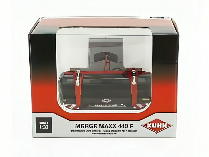 クーン - MERGE MAAXX 440 F - アンダナトーレ ア タッペート フロント - レッド シルバー ブラック/ ROS 1/32 農業機械模型 ミニカー