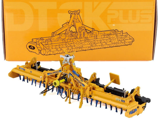 ACCESSORIES DTEK PLUS 600 + ALPEGO ローラー イエロー ブルー 農機/ ROS 1/32 模型