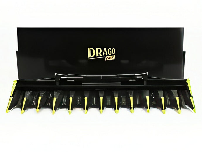 アクセサリー OLIMAC DRAGO スパンノッキアトーレ パー ミエティトレッビア ブラックイエロー/ ROS 1/32 農業機械ミニカー