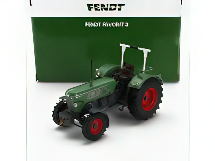 【予約】2025年発売予定FENDT  FAVORIT 3 4WD TRACTOR WITH ROLLBAR 1964  GREEN RED/ROS 1/32建設機械模型