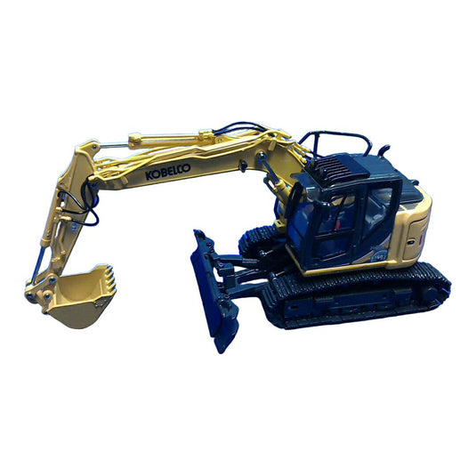 コベルコ Kobelco ED160BR-5 ブレードランナー クローラーショベル イエロー / ROS 1/50 ミニカー 建設機械模型 工事車両