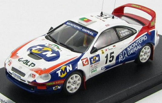 【予約】Toyotaトヨタ セリカ ST205 N 15 ポルトガルラリー 1998 ホワイトブルーレッド 150台限定 / TROFEU 1/43 ミニカー