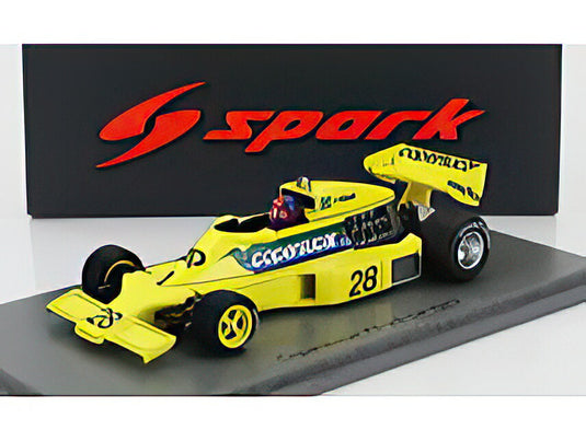 COPERSUCAR  F1 F5 N 28 USA GP 1977 EMERSON FITTIPALDI  YELLOW BLACK/Spark 1/43ミニカー