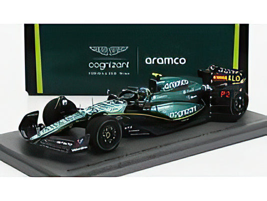 ASTON MARTIN  F1 AMR23 TEAM ARAMCO COGNIZANT N 14 2nd DUTCH GP 2023 FERNANDO ALONSO  GREEN/Spark 1/43ミニカー